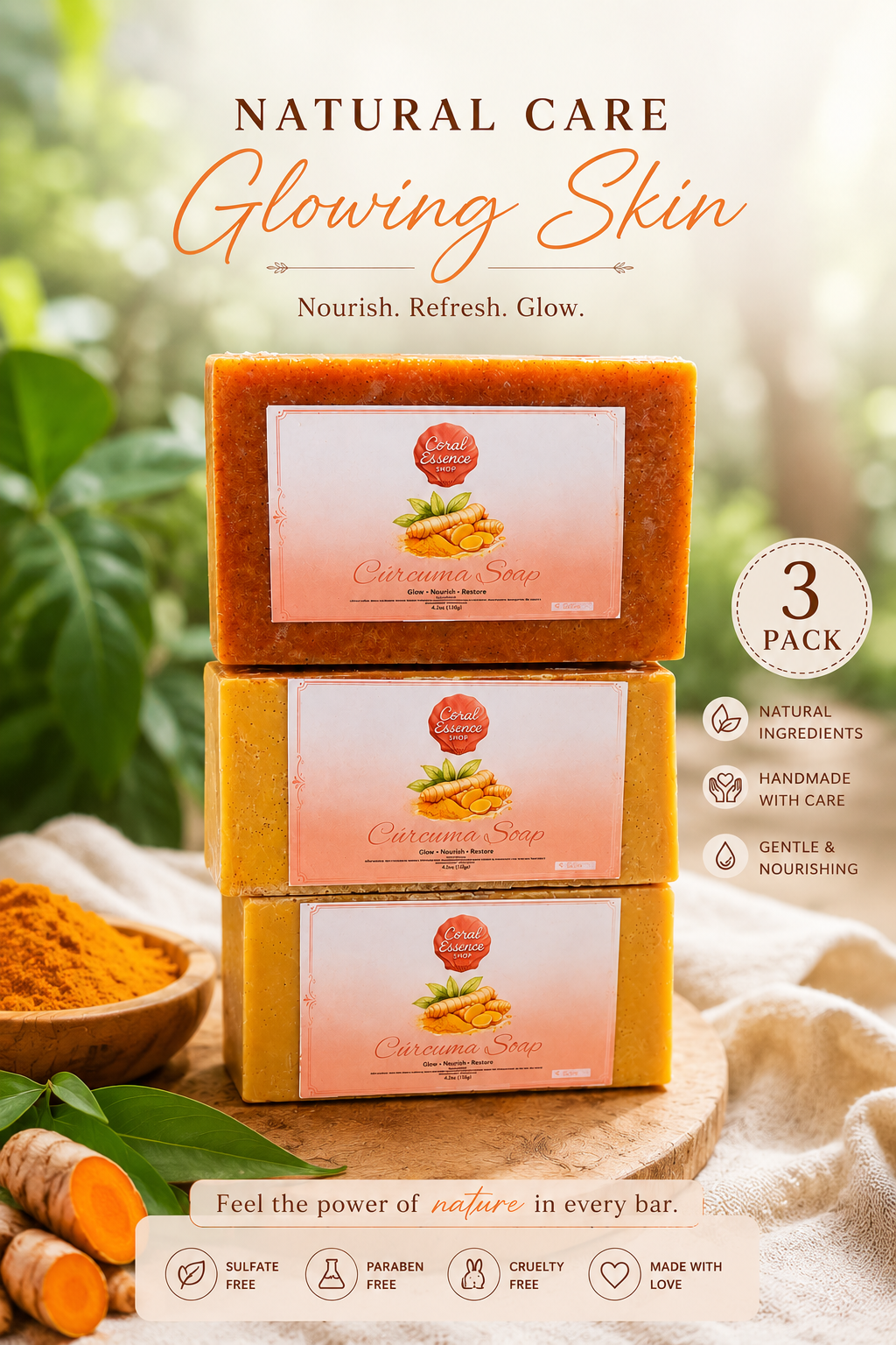 Lemon&Tumeric 3-pack